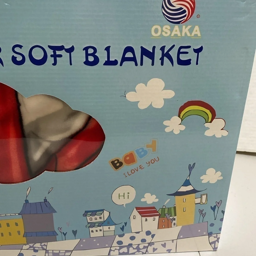 $49 New! OSAKA Super Soft Baby/ Toddler Blanket in Cars Design - Picture 2 of 8